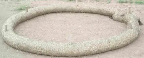 American Excelsior STRAW WATTLES 9" X 25' TUBE NETTING
